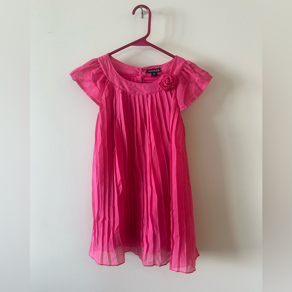 Girls George dress pink tunic top yl 10/12